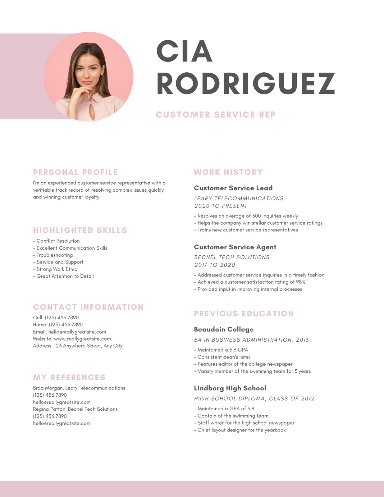 resume for a receptionist with no experience   9
