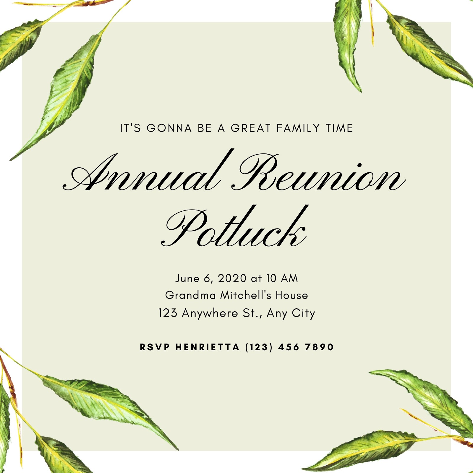 beige-bordered-leaves-get-together-invitation-templates-by-canva
