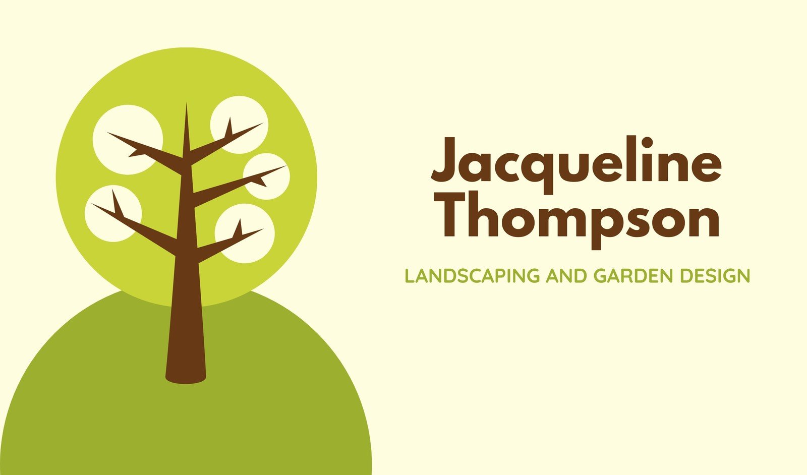 Free, printable custom landscaping business card templates  Canva With Regard To Lawn Care Business Cards Templates Free