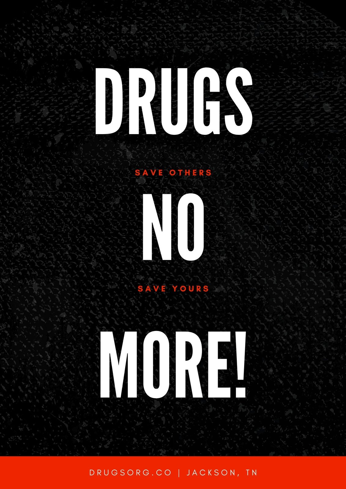 Free, printable custom drug awareness poster templates Canva