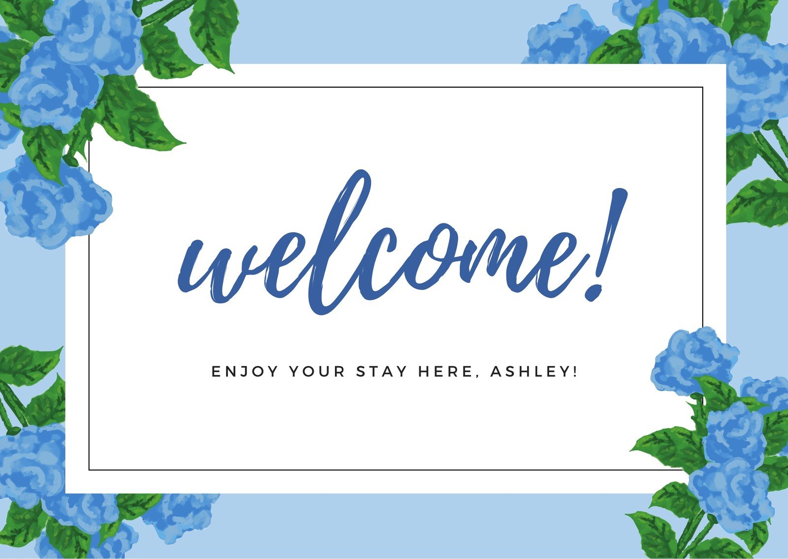 Customize 462+ Welcome Cards Templates Online - Canva