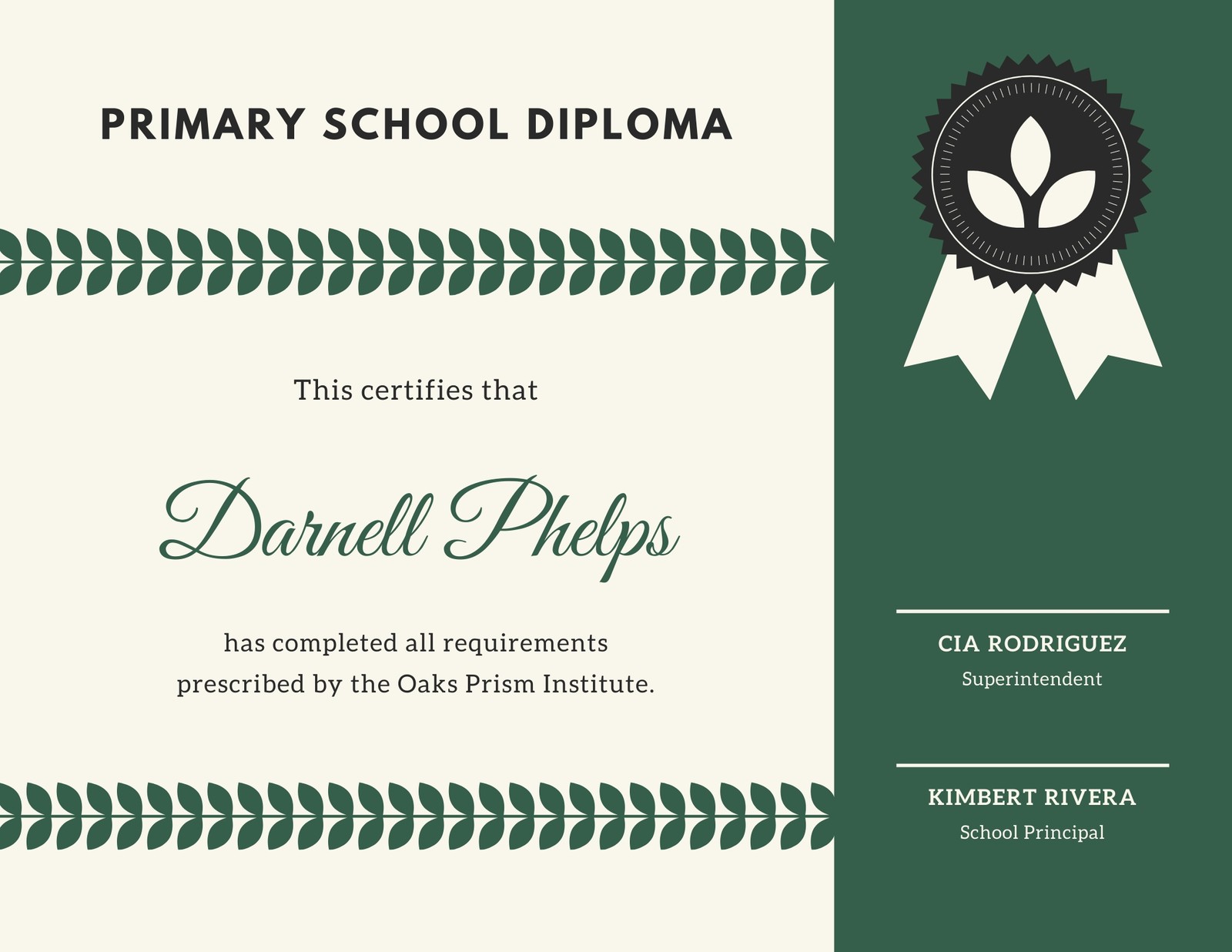 Primary School Diploma