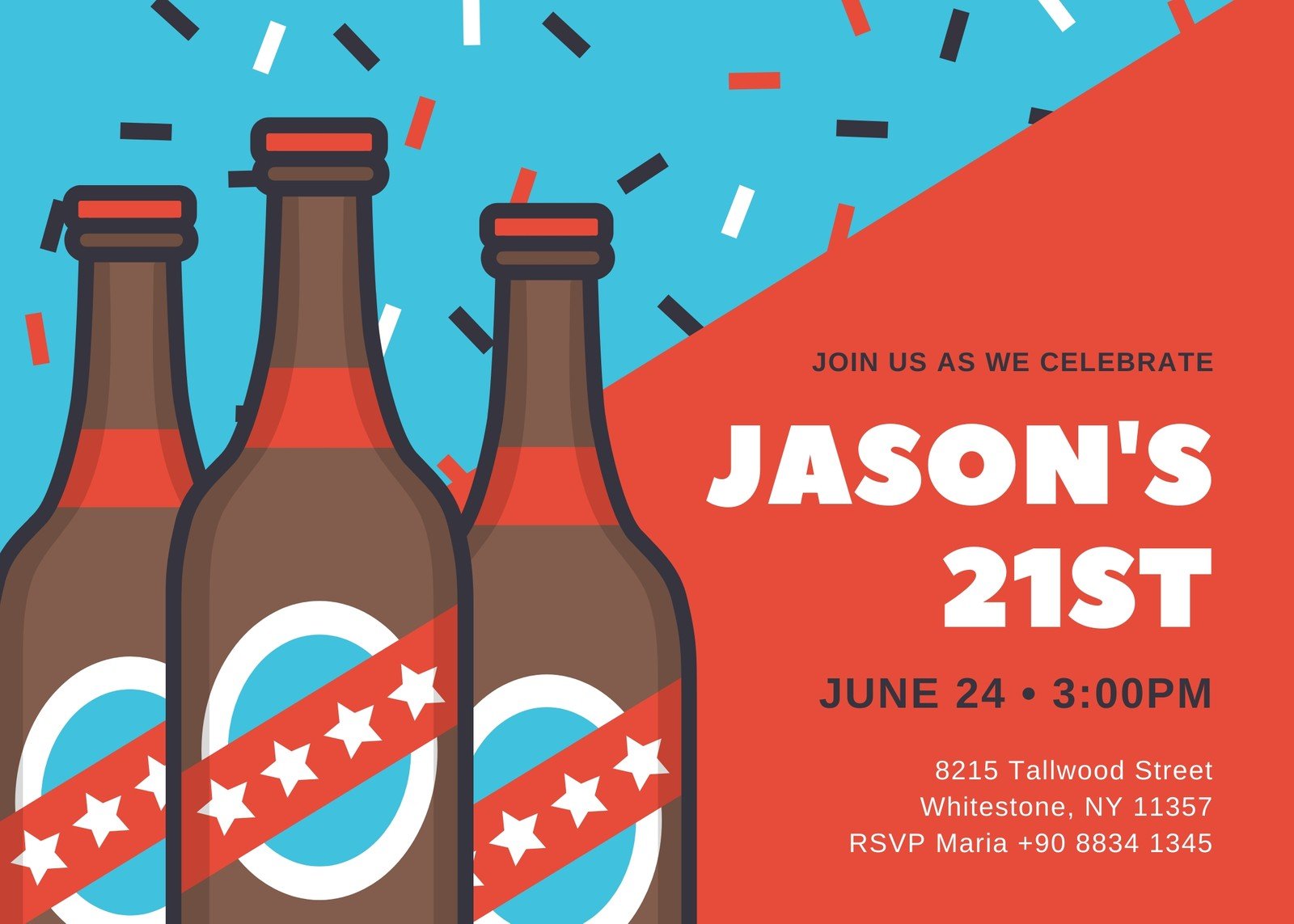 Customize 66+ Beer Invitation Templates Online - Canva