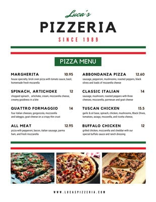 Pizza hut speisekarte 2020