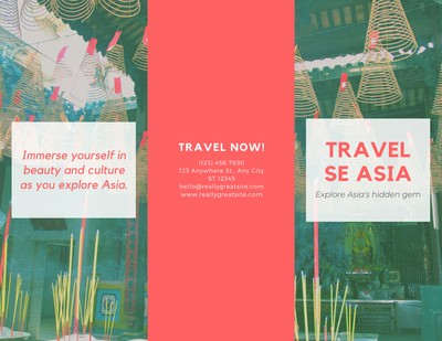 Tri Fold Travel Brochure Template from marketplace.canva.com