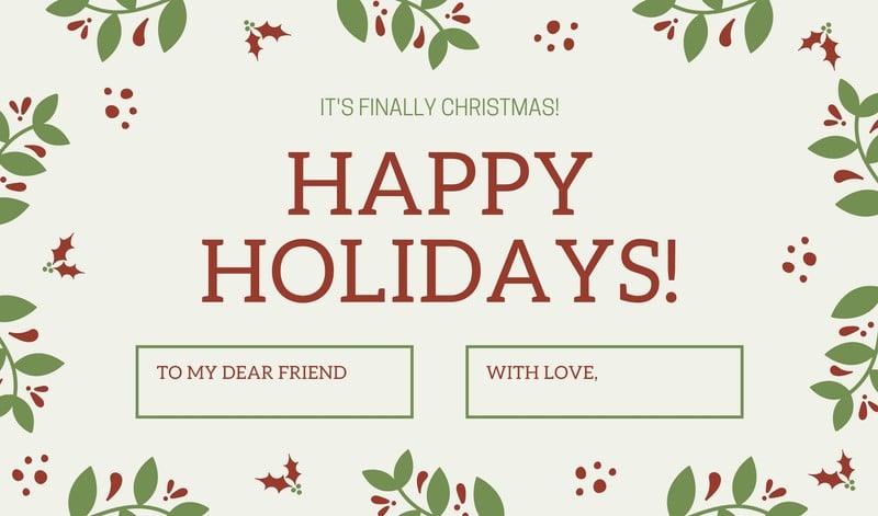 Free Christmas s Templates To Customize Canva