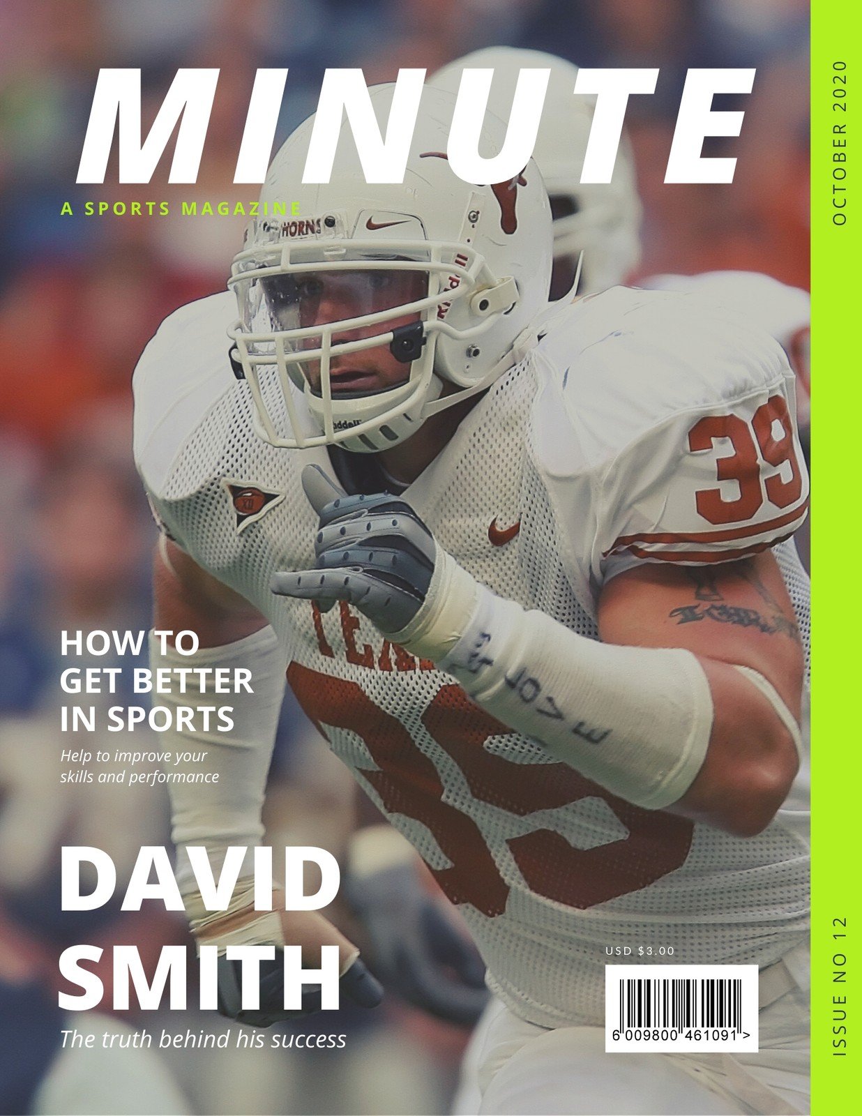 Sports Illustrated Blank Magazine Cover Templates