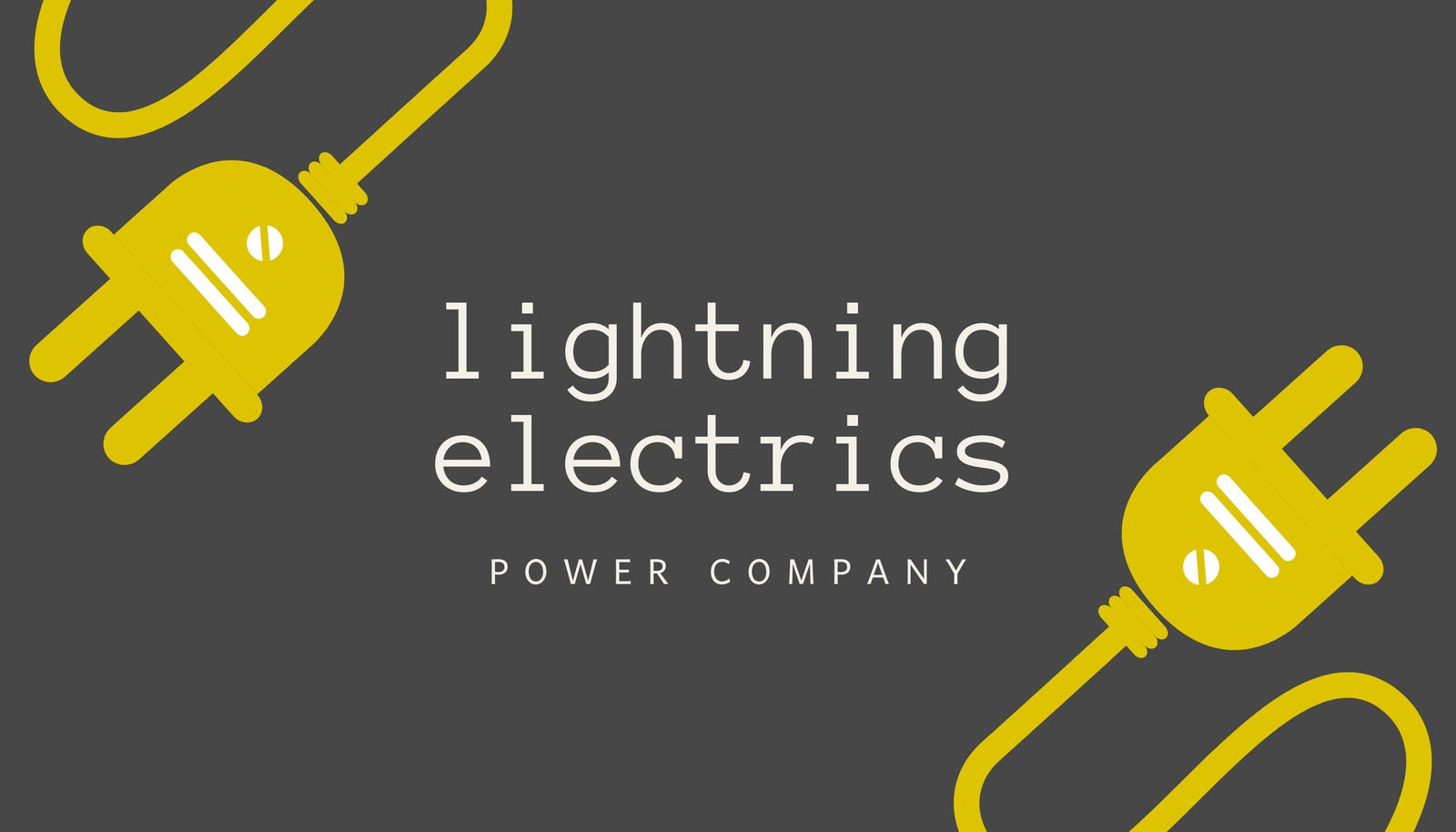 Free, custom printable electrician business card templates | Canva