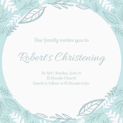 Kulasara 25 Beautiful Invitation Card Background For Christening