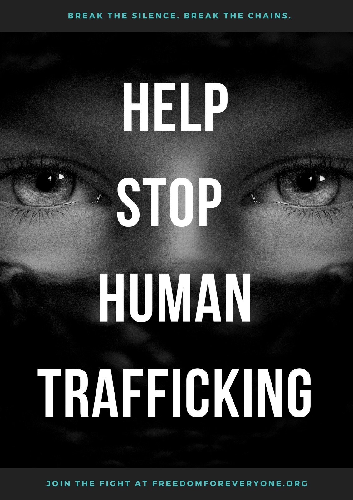 Human Trafficking Awareness Posters