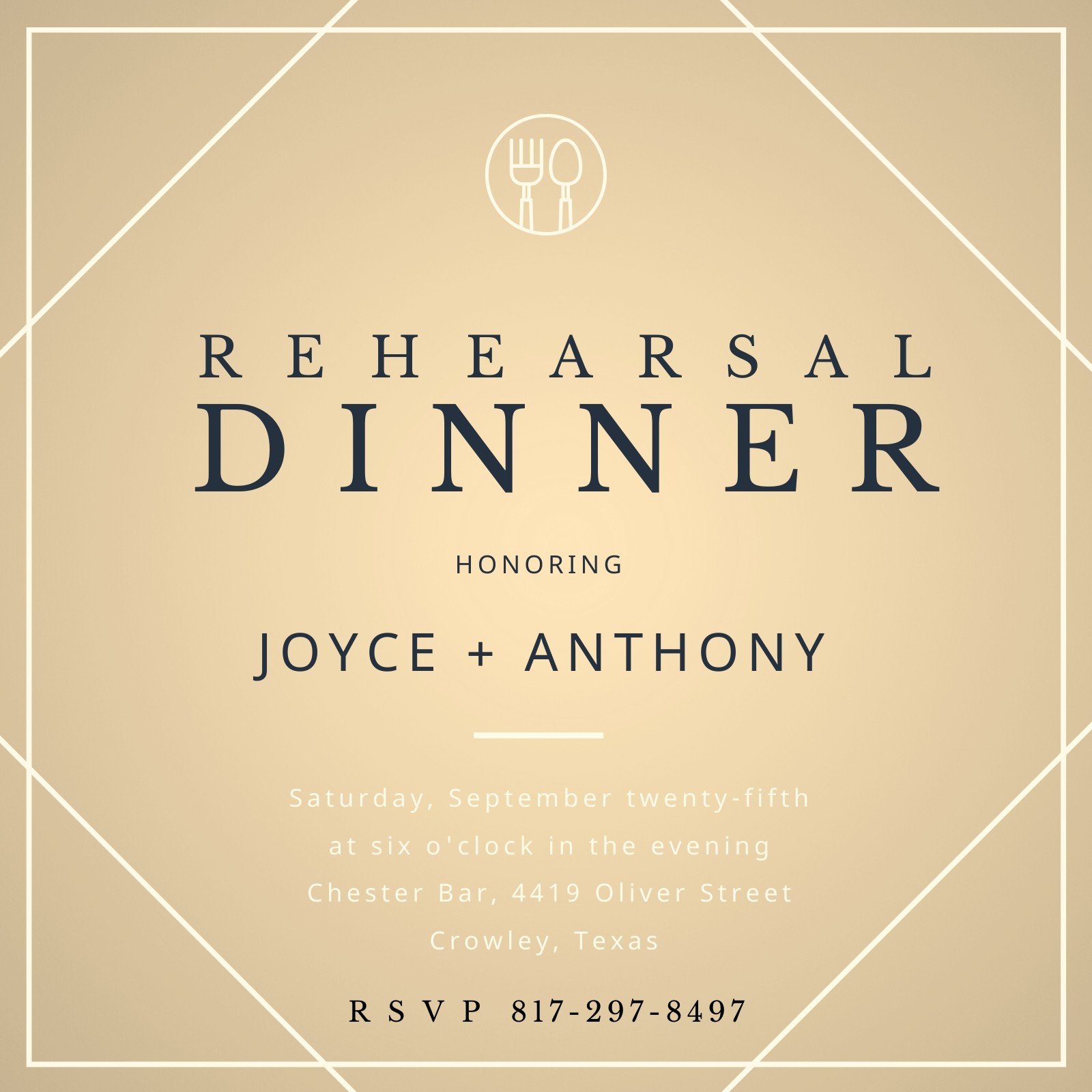 Customize 68+ Rehearsal Dinner Invitations Templates Online Canva