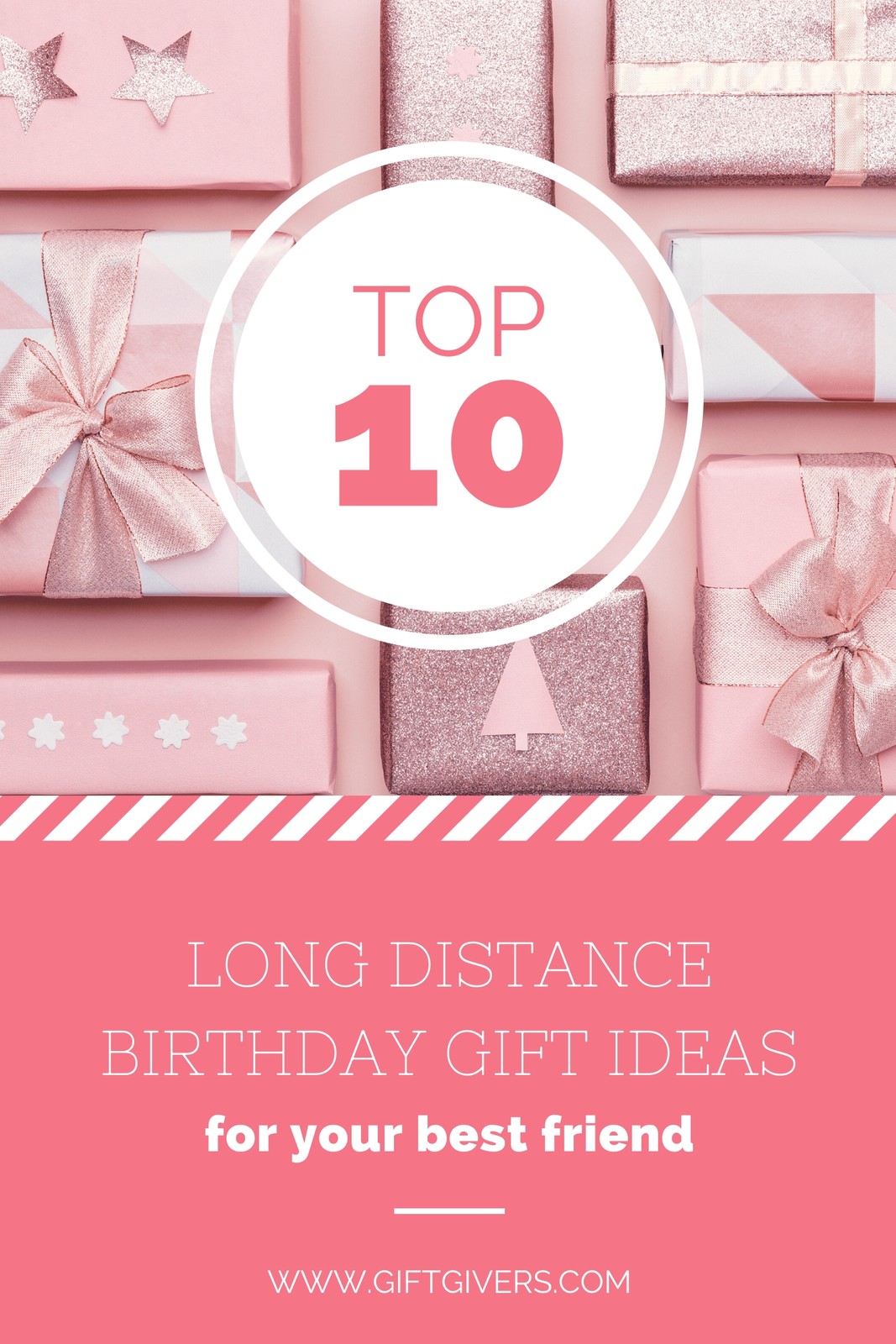 Gift Ideas Long Distance Birthday Blog Graphic Templates By Canva