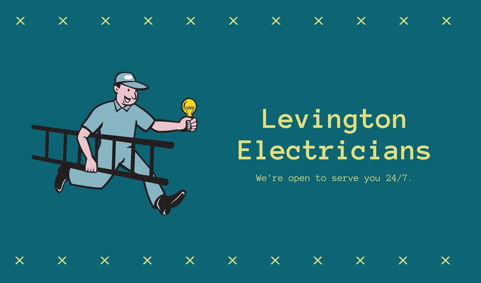 Free Custom Printable Electrician Business Card Templates Canva