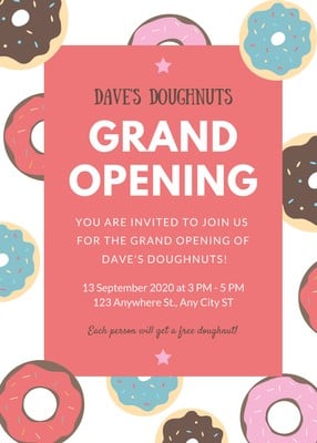 Grand Opening Invitation Template from marketplace.canva.com