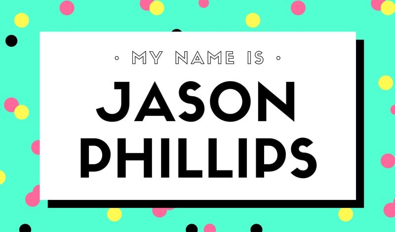 Nameplate Template Free from marketplace.canva.com