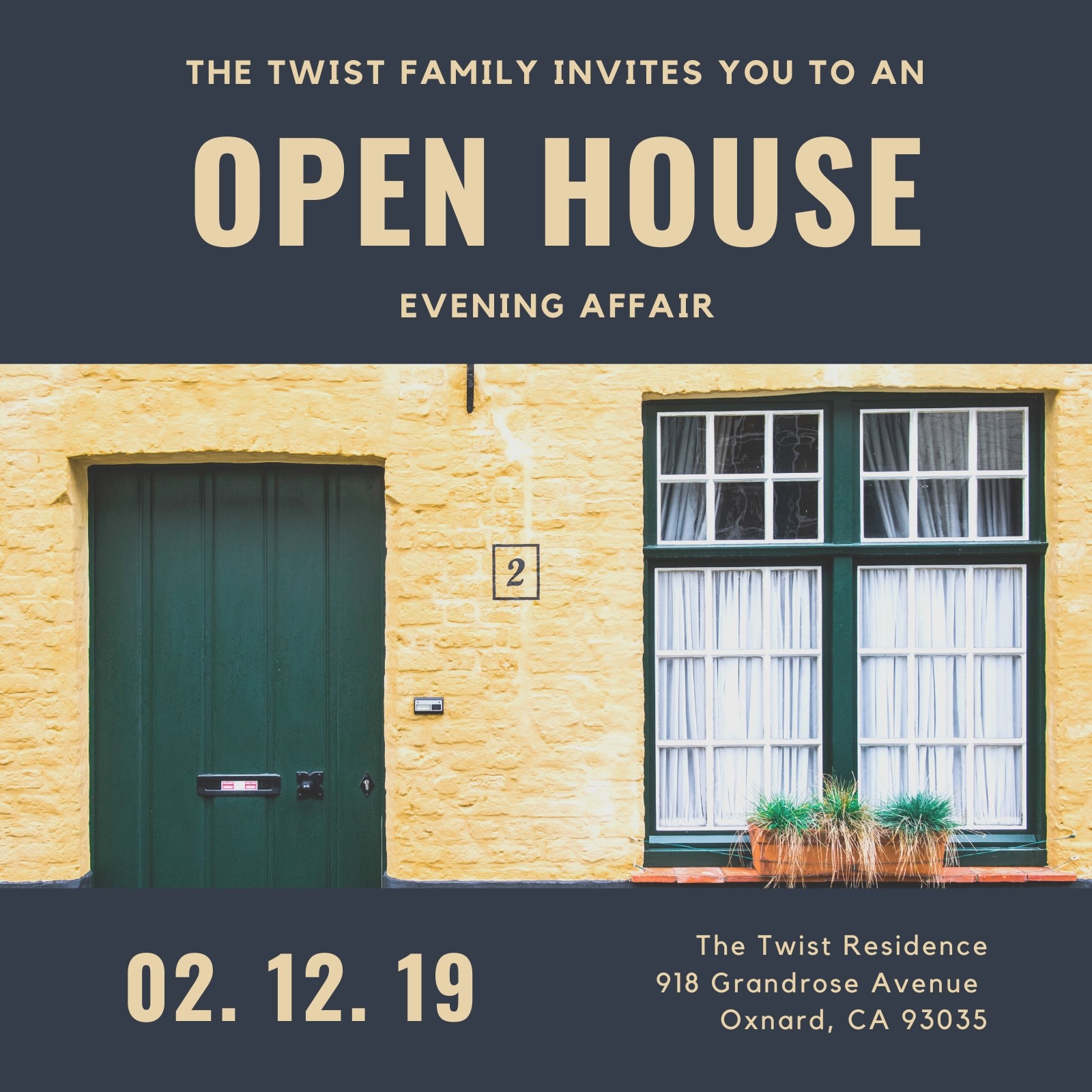 Free printable, customizable open house invitation templates  Canva In Business Open House Invitation Templates Free