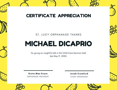 Free Certificate Of Appreciation Template Word from marketplace.canva.com