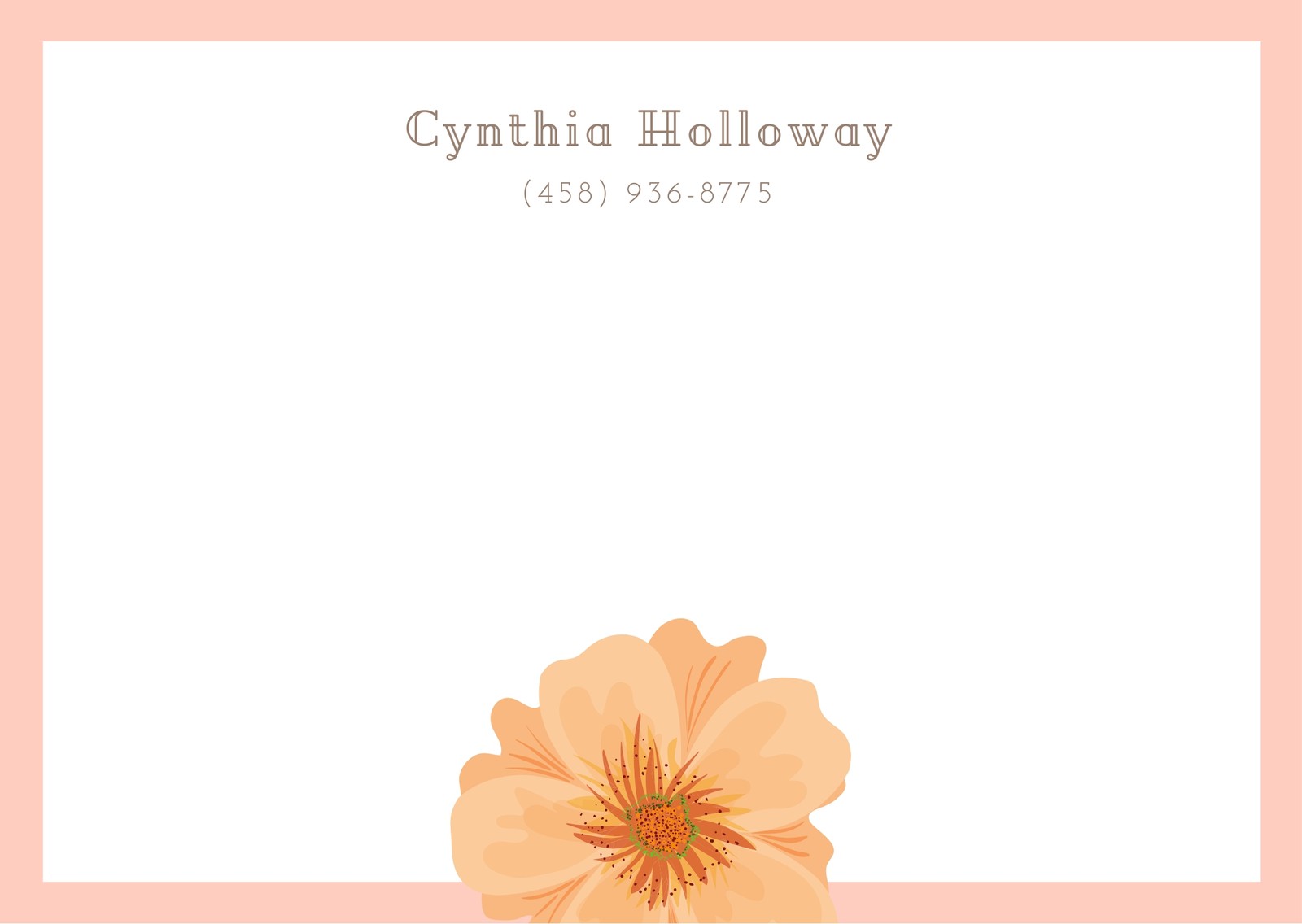 Free Printable Customizable Note Card Templates Canva