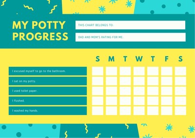 Potty Progress Chart