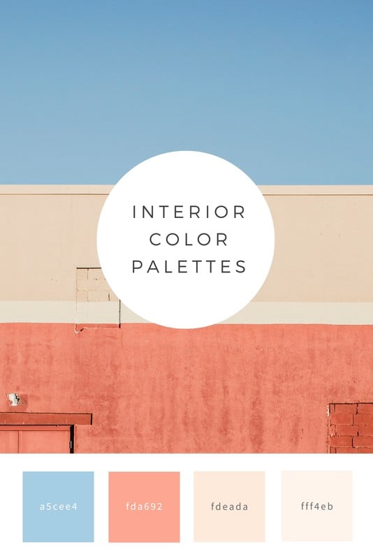 Modern Interior Color Palettes Pinterest Graphic Templates