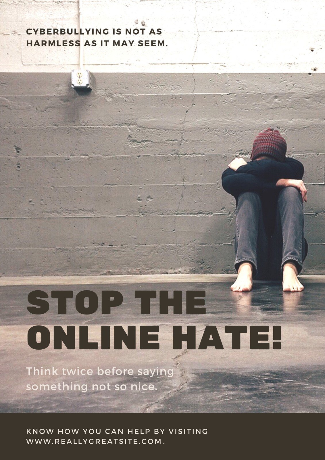 cyberbullying stop bullying posters