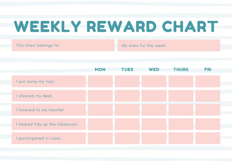 What To Put On A Reward Chart