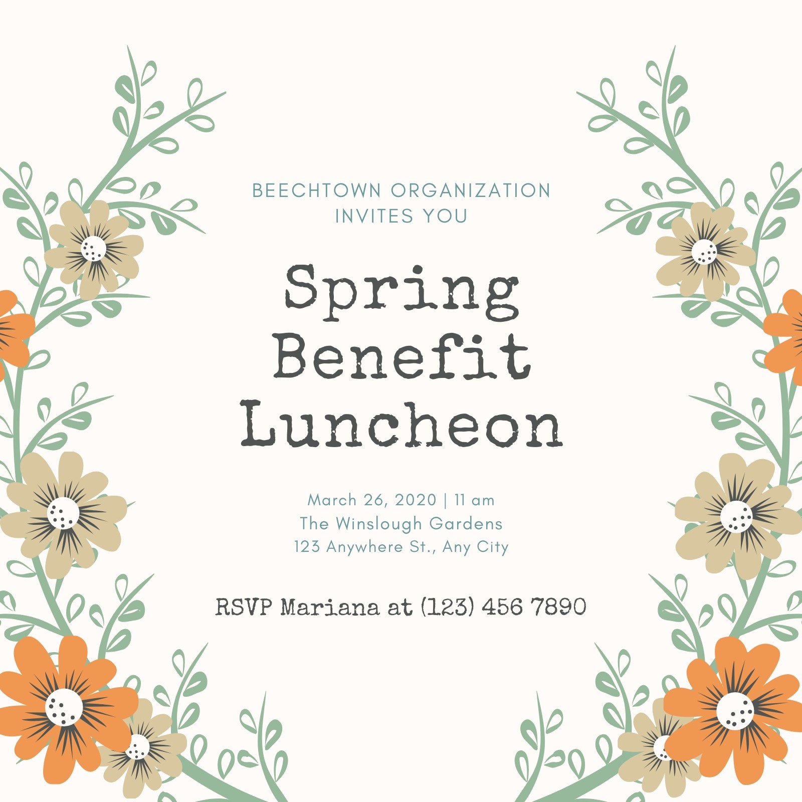 luncheon invitation