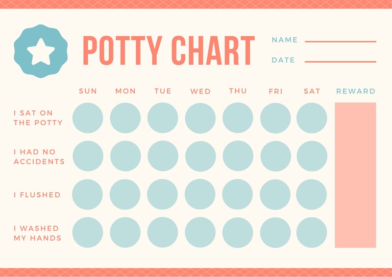 Potty Training Star Chart