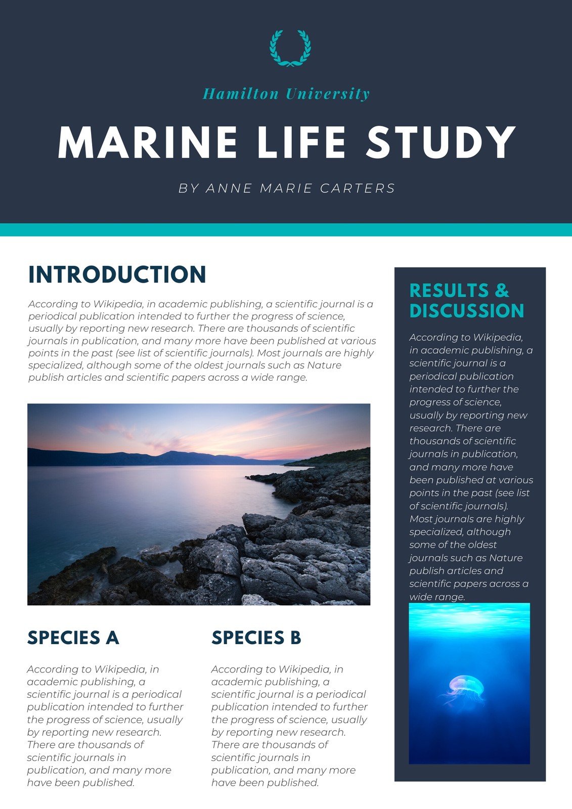 Customize 15+ Scientific Posters Templates Online Canva