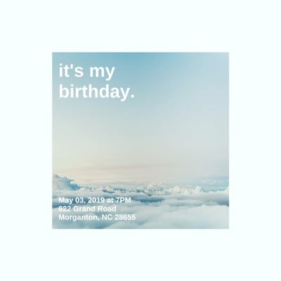 Beste Free and Printable Birthday Invitation Templates | Canva IT-71
