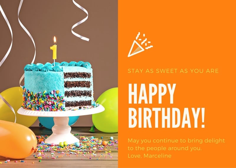 Page 2 - Free, custom printable birthday card templates | Canva
