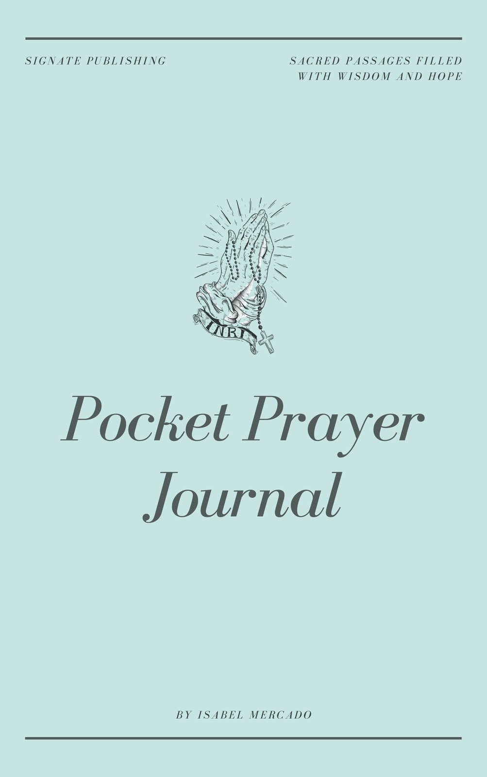 Free printable prayer journal book cover templates