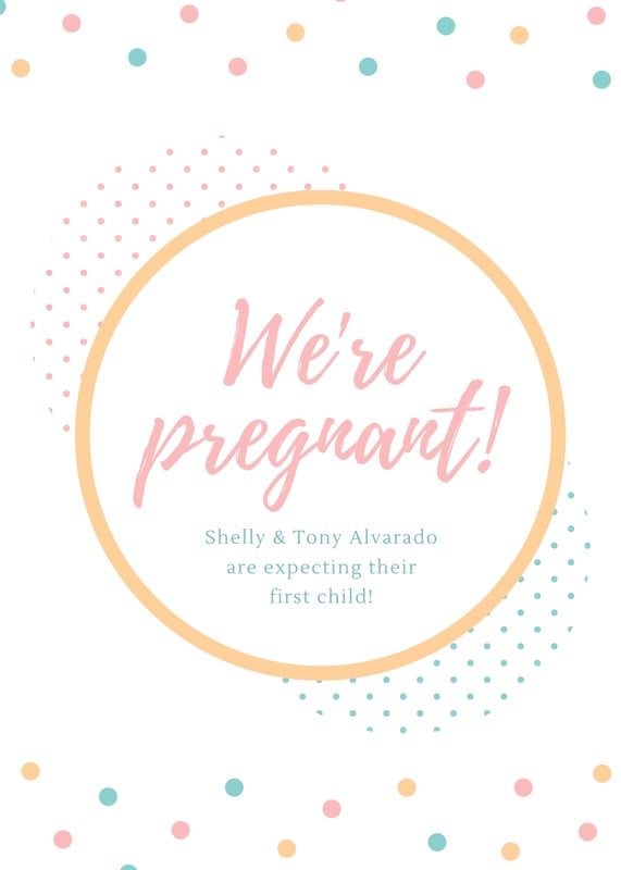 Baby Announcement Funny Pregnancy Reveal Gift' Sticker