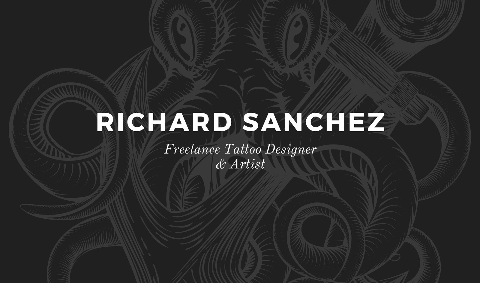 Tattoo Business Cards / Tattoo Business Card On Behance : 18 inspiring tattoo business card designs by henri — 01.04.2019 a business card not only allows you to make a personal connection when you meet someone for the first time, it also makes your brand more memorable if done right.