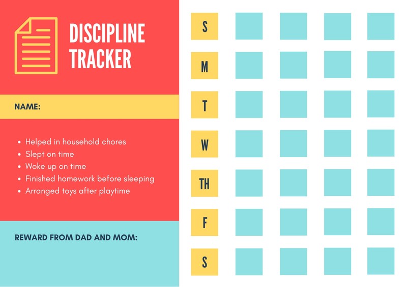 Discipline Chart