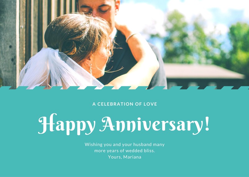 Free Printable Customizable Anniversary Card Templates Canva