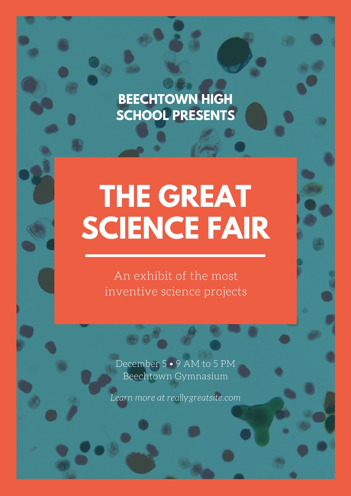 Customize 23+ Science Fair Posters Templates Online - Canva With Science Fair Banner Template