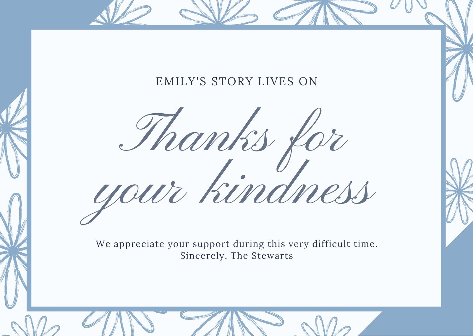 Free, printable funeral thank you card templates to customize  Canva Regarding Sympathy Thank You Card Template
