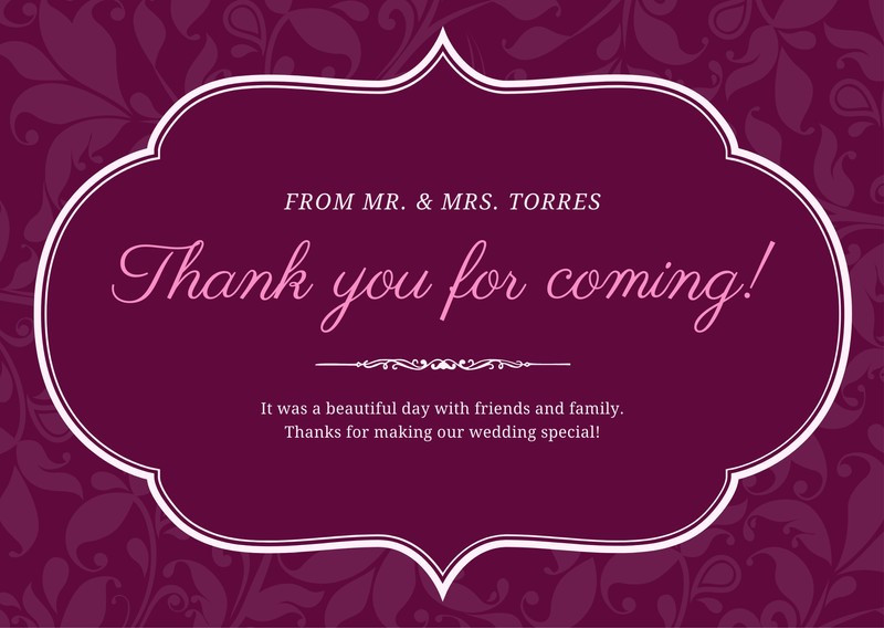 Page 7 Printable Customizable Thank You Card Templates Canva