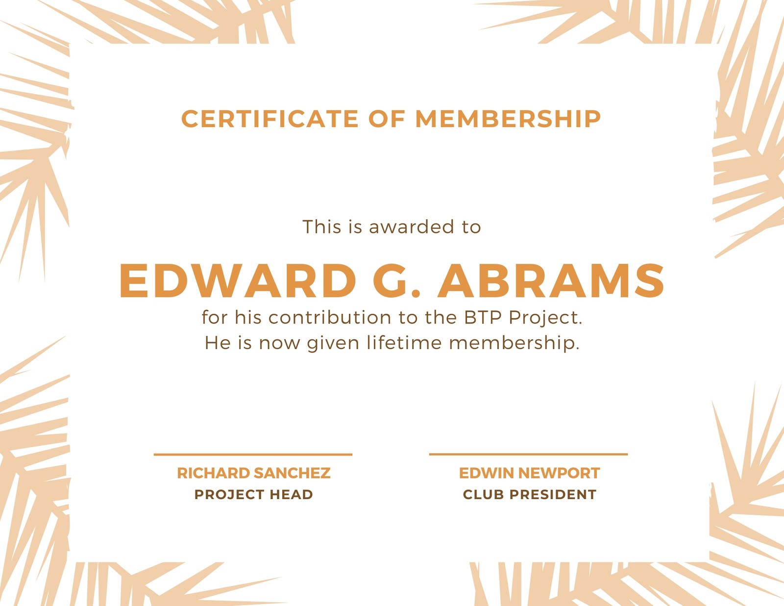 Free custom printable membership certificate templates  Canva In Life Membership Certificate Templates