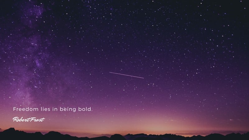 Famous Quotes With A Galaxy Background