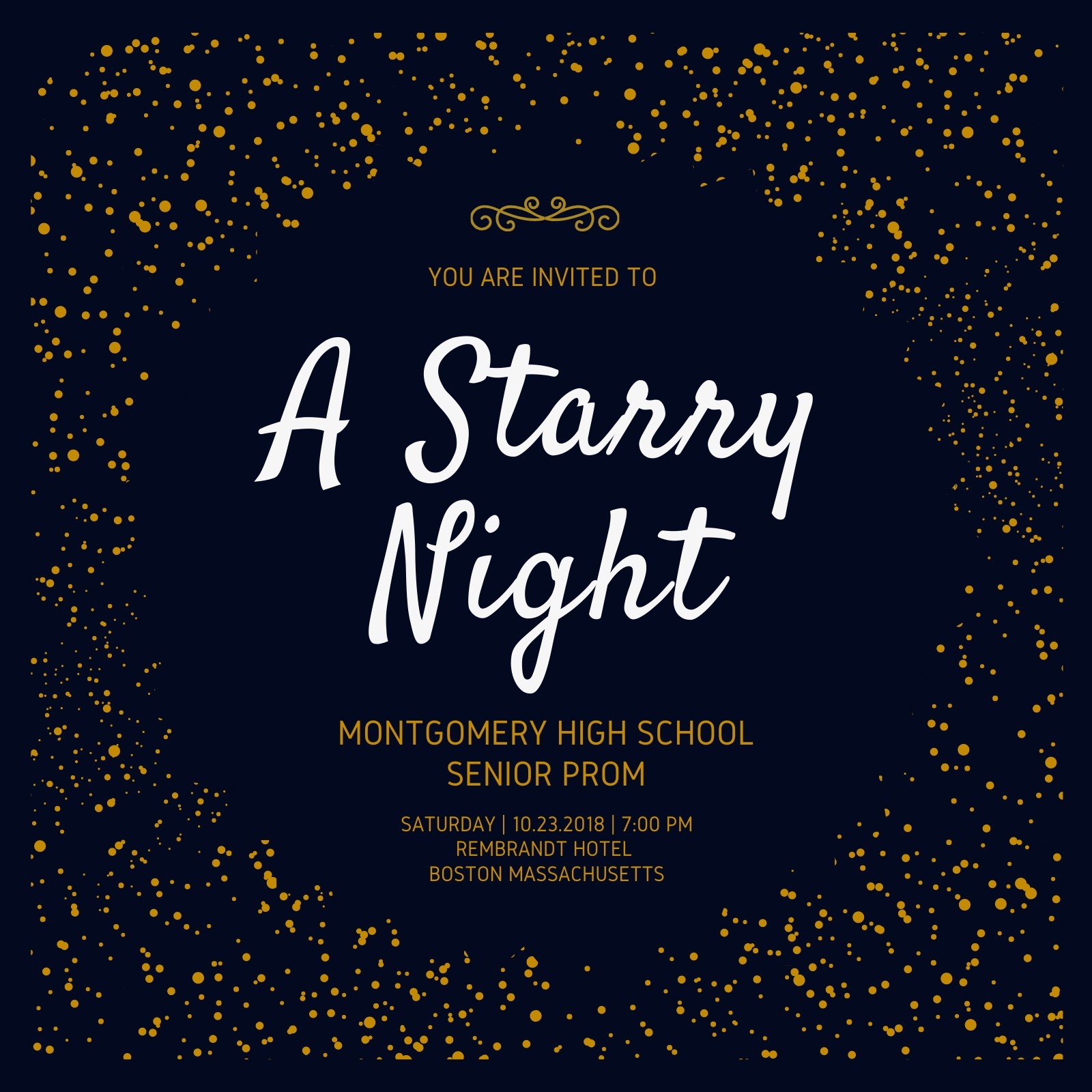 Starry Night Prom | atelier-yuwa.ciao.jp