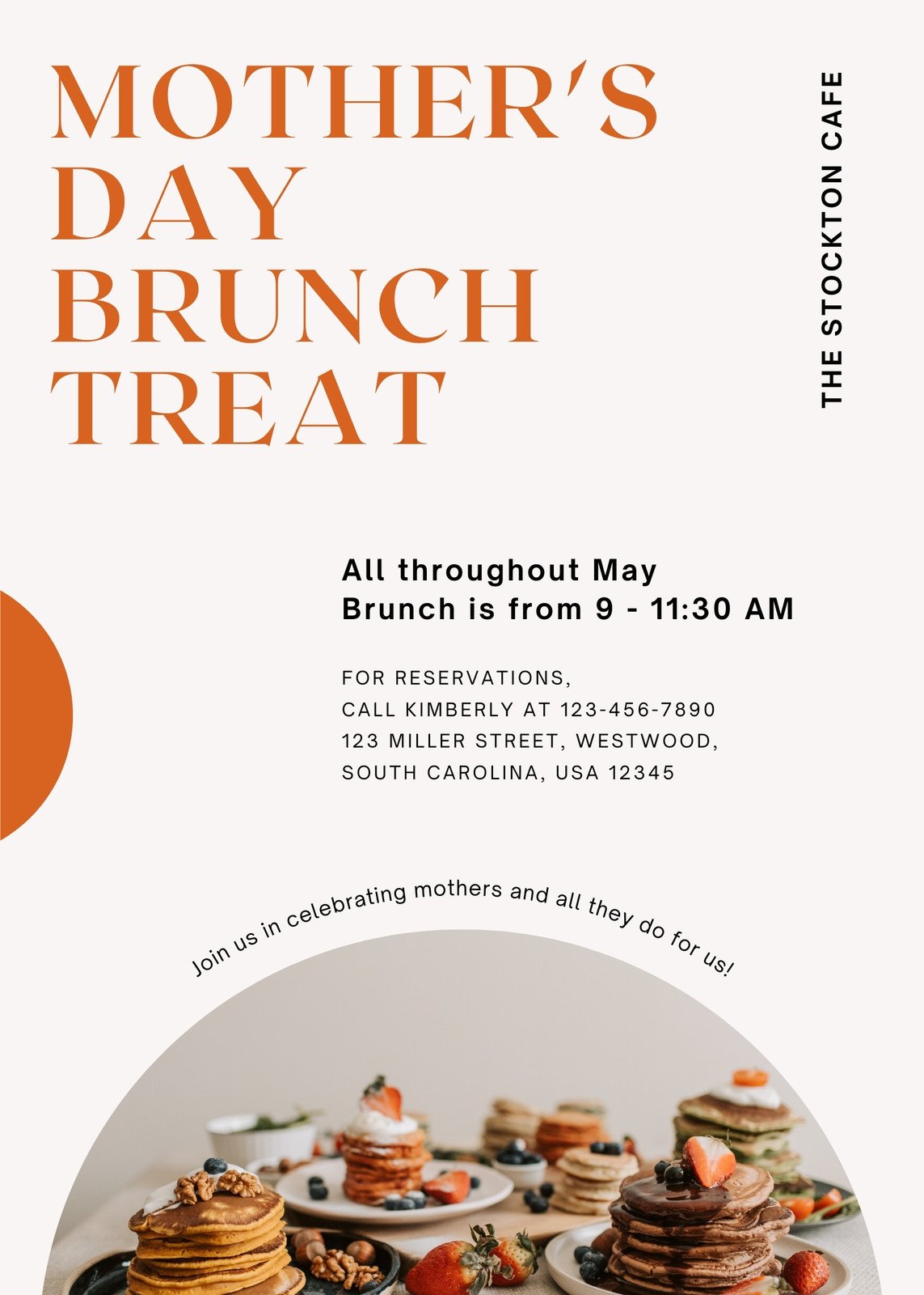 Brunch Saturday Flyer