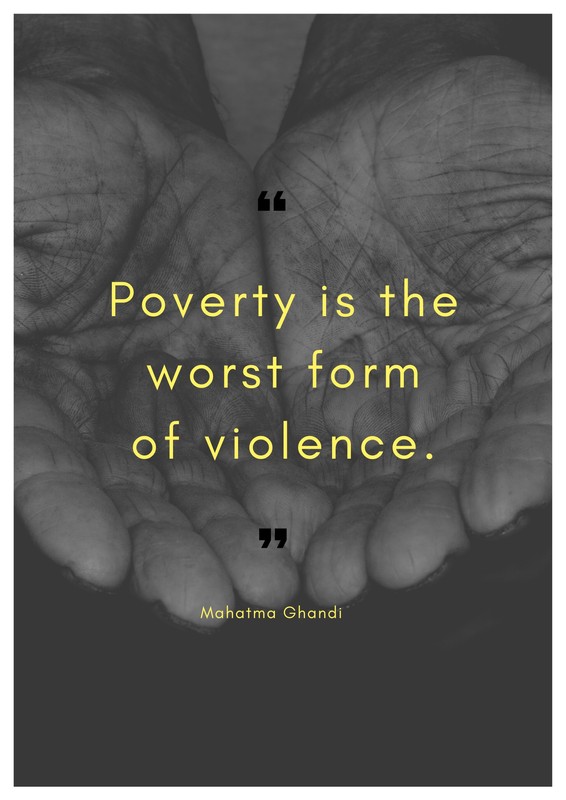 Free Printable Customizable Poverty Poster Templates Canva 5333