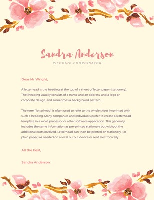 Personal Letter Template Word from marketplace.canva.com