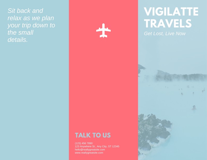 Canva Tour Package Template