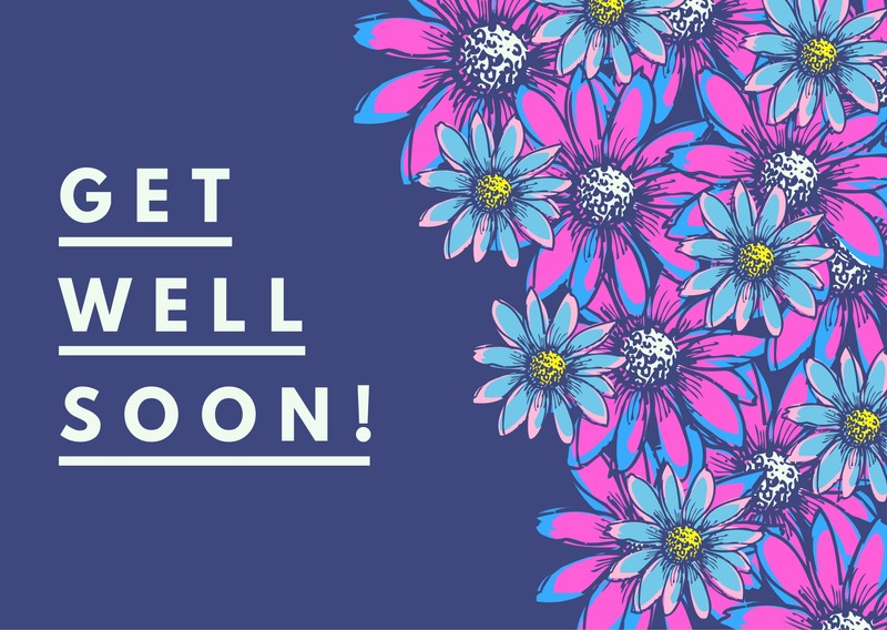 Get Well Soon Card Template
