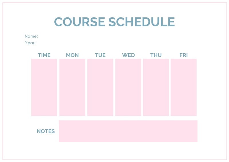 Class Planner Template from marketplace.canva.com
