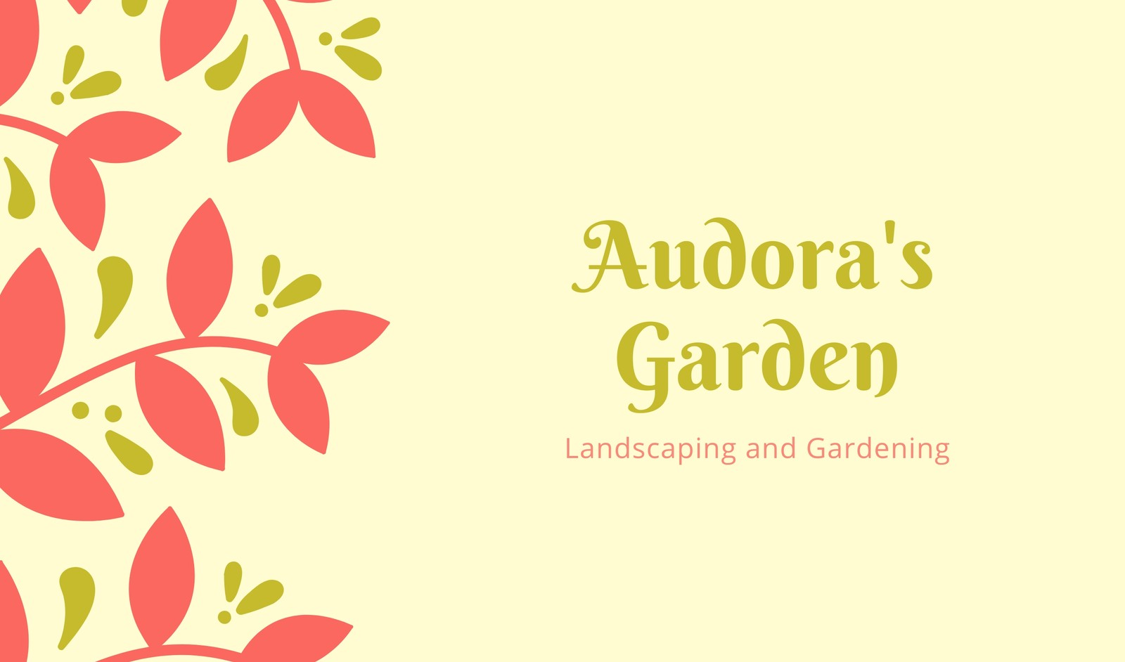 Free, printable custom landscaping business card templates  Canva Regarding Gardening Business Cards Templates