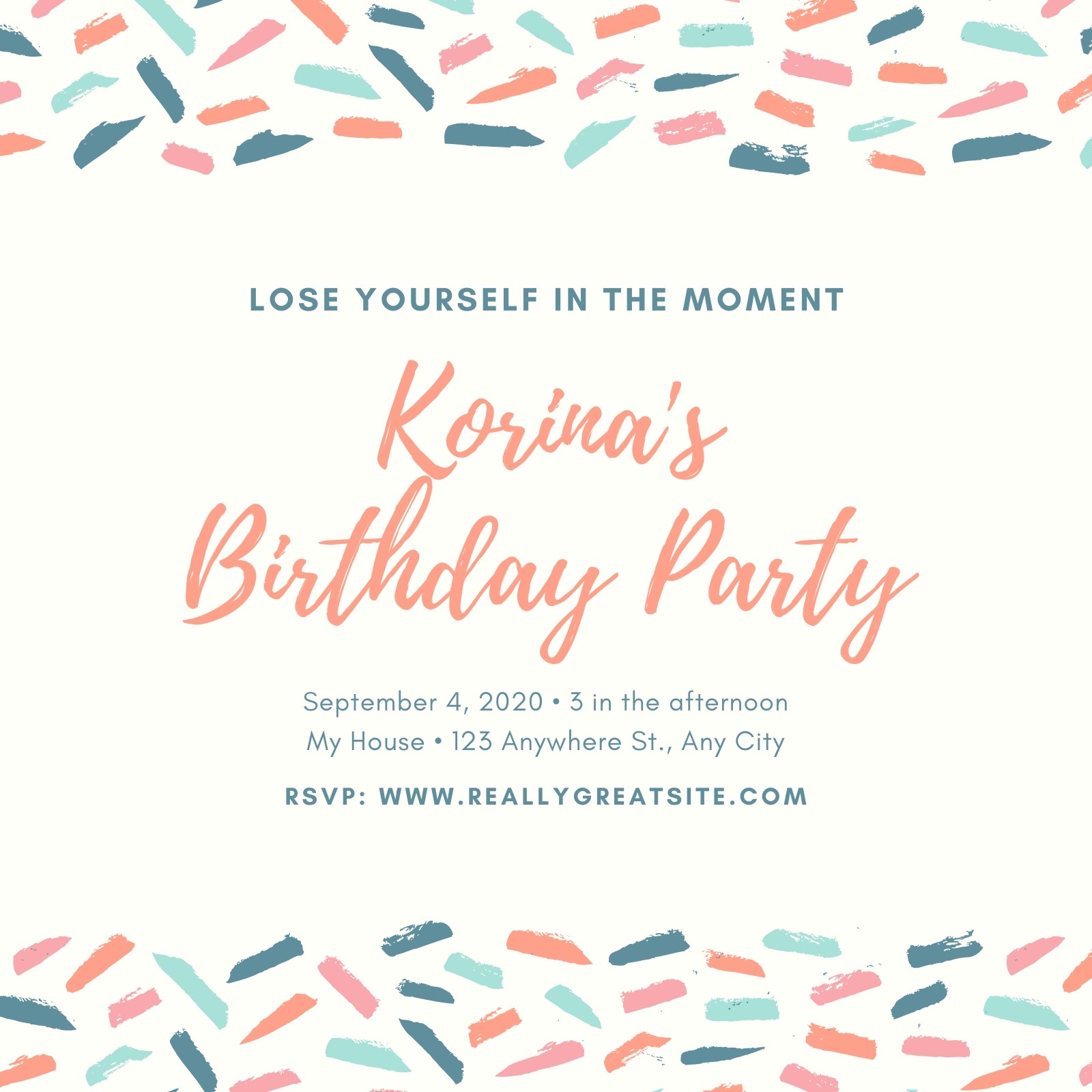 Page 14 - Free and printable birthday invitation templates | Canva